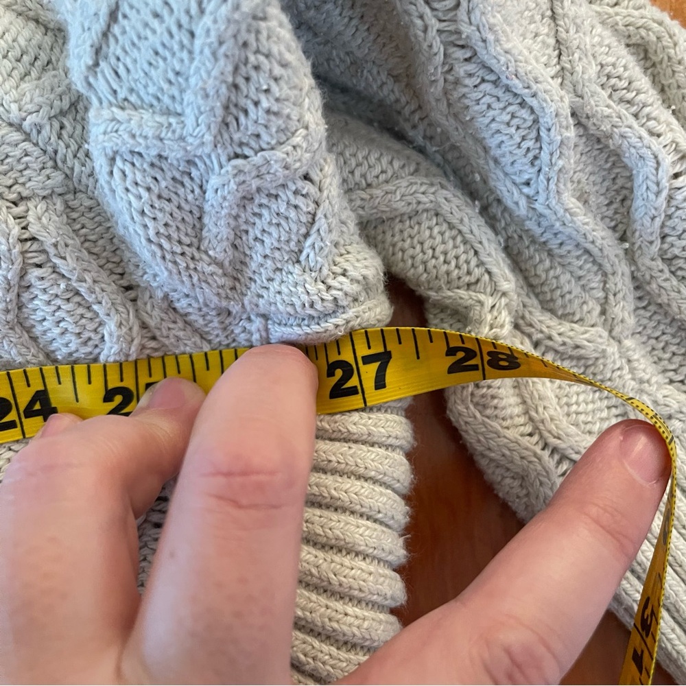 Neon Buddha Cream Knit Sweater - Picture 7 of 8